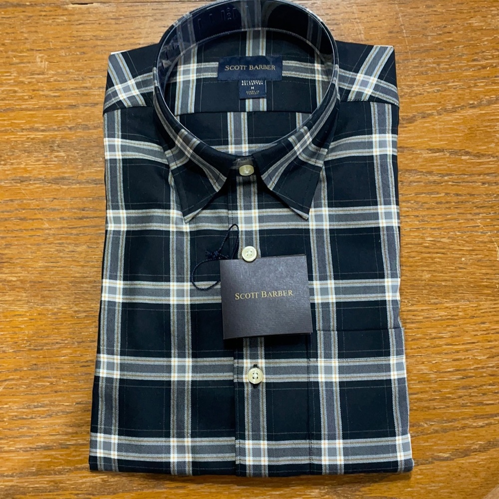 Scott Barber Men’s button down Medium